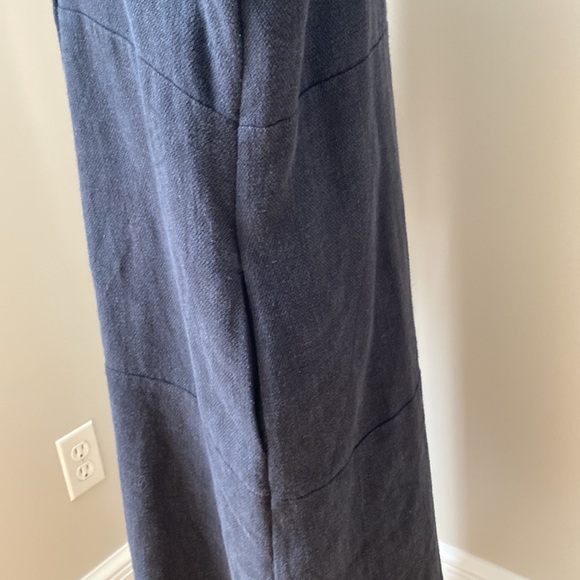 NWOT hemp linen made in USA silk carved buttons coat lightweight laggin look - Picture 6 of 14